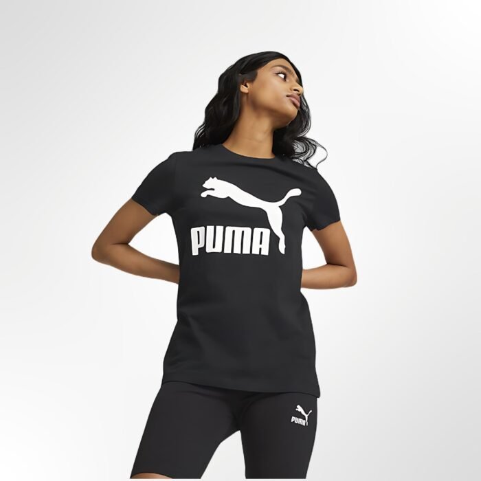 Classics Logo Tee Puma Black T-Shirt