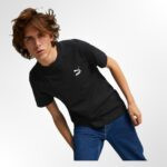 Puma Logo Detail Crew Neck Active T-Shirt