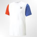 PUMA Men Classics Block White T-Shirt