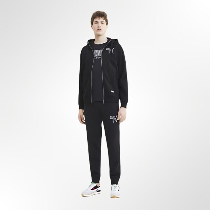 ATHLETICS FZ Hoodie FL Puma Black