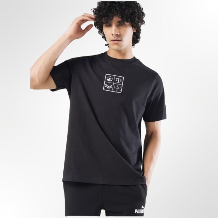 CLASSICS ICONS OF UNITY Graphic Tee PUMA-Black