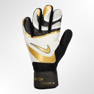Nike Match Football Goalkeeper Gloves Metallic Gold Coin