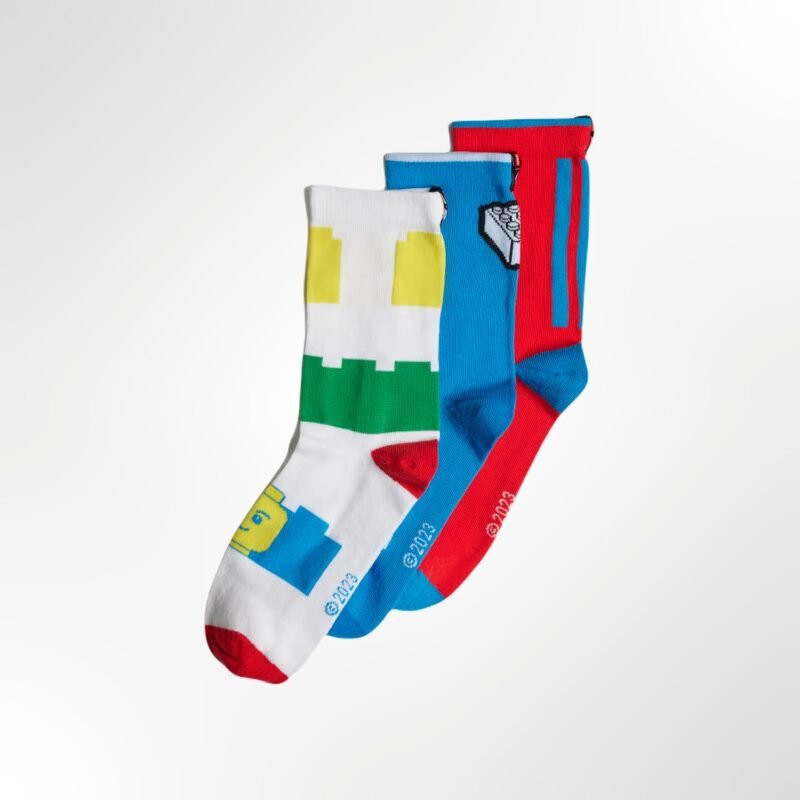 adidas x Classic LEGO Socks 3 Pairs Multi-Color