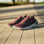 adidas Ultraboost Light Running Shoes Burgundy - Image 4