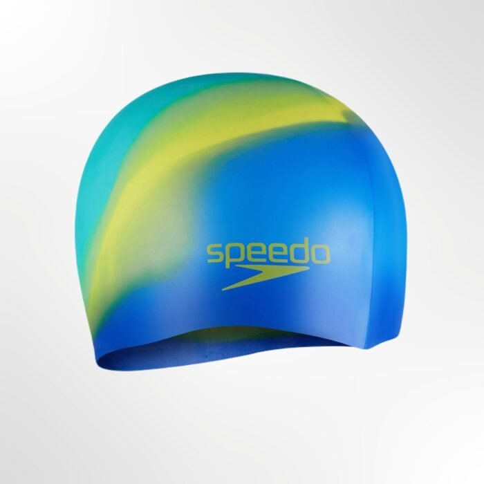 Multi Colour Silicone Cap Junior(Yellow/Blue)