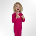 Girls Tots Long Sleeve Swimsuit - Image 3