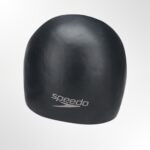 Speedo Silicone Molded Swimming Cap - Black - Image 2