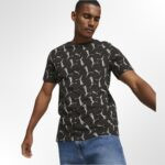 PUMA Essential Logo Lab Holiday Aop T-Shirt