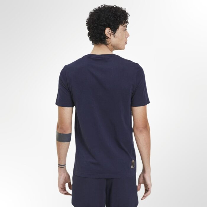 Men's Italy National Soccer Team Puma DNA Navy T-Shirt - Image 2