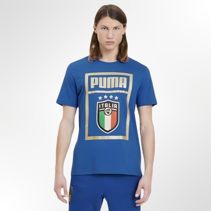 FIGC PUMA DNA Tee Team Power Blue-Team g