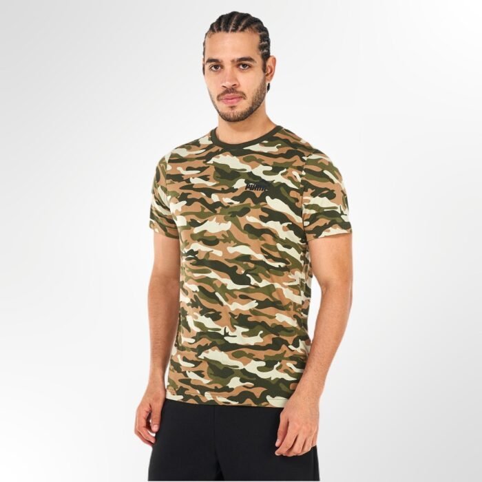 ESS+ Camo AOP Tee Forest Night