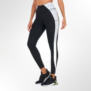 Puma Black High-Waist 7/8 Tights