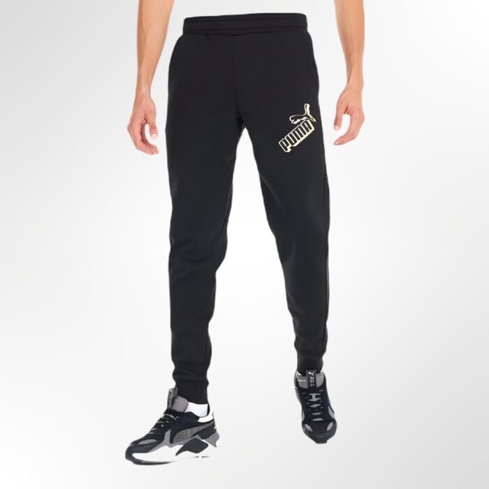 ESS+ Big Logo Foil Sweatpants FL cl Puma