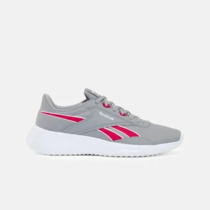 A side view of the Reebok Lite 4 Running Shoes, showcasing the lightweight design and breathable mesh upper