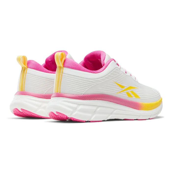 Reebok Women's Road Strider Running Shoes - White & Atomic Pink - Image 5