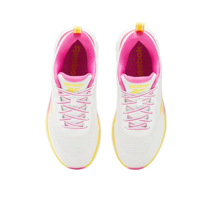 Reebok Women's Road Strider Running Shoes - White & Atomic Pink - Image 4